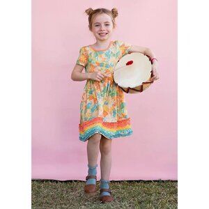 Matilda Jane Dream Chasers Butterfly Dress Girls Size 10 NWT